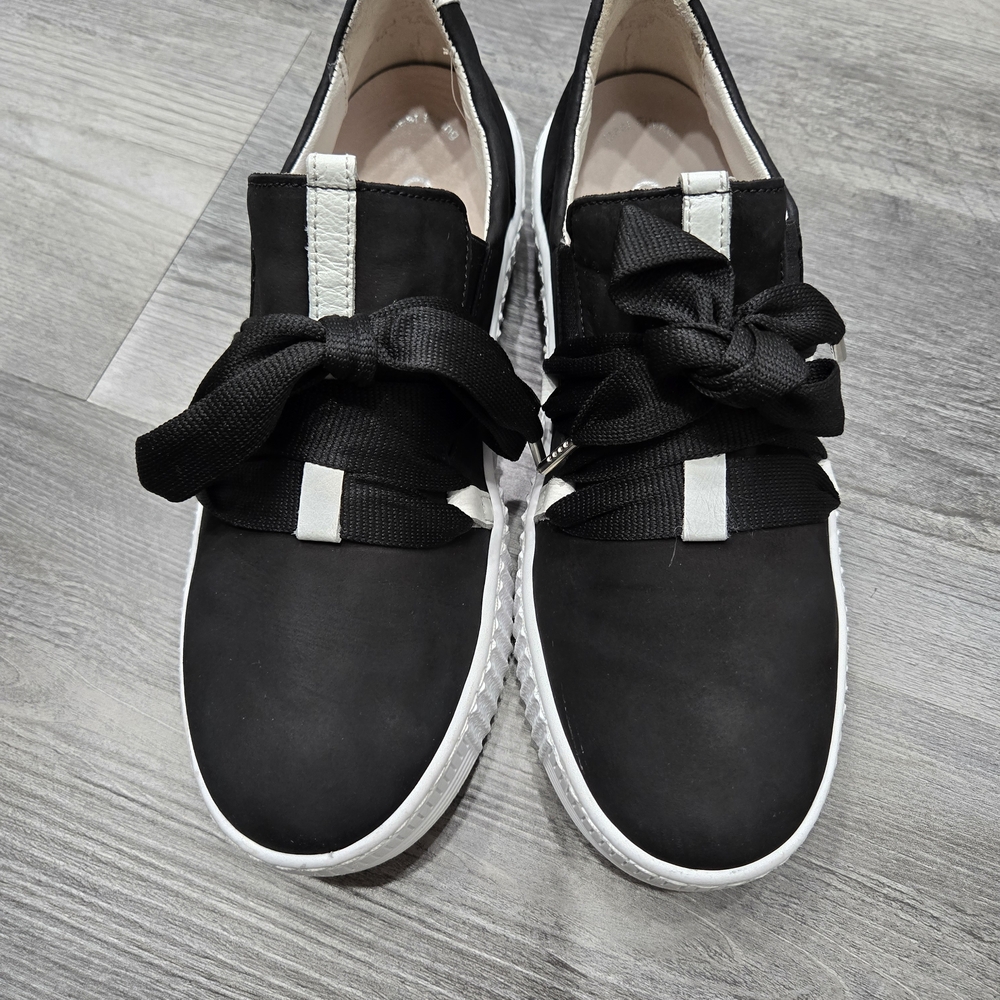 Gabor 43.333 Ribbon Design Suede platform - Picture 4 of 9